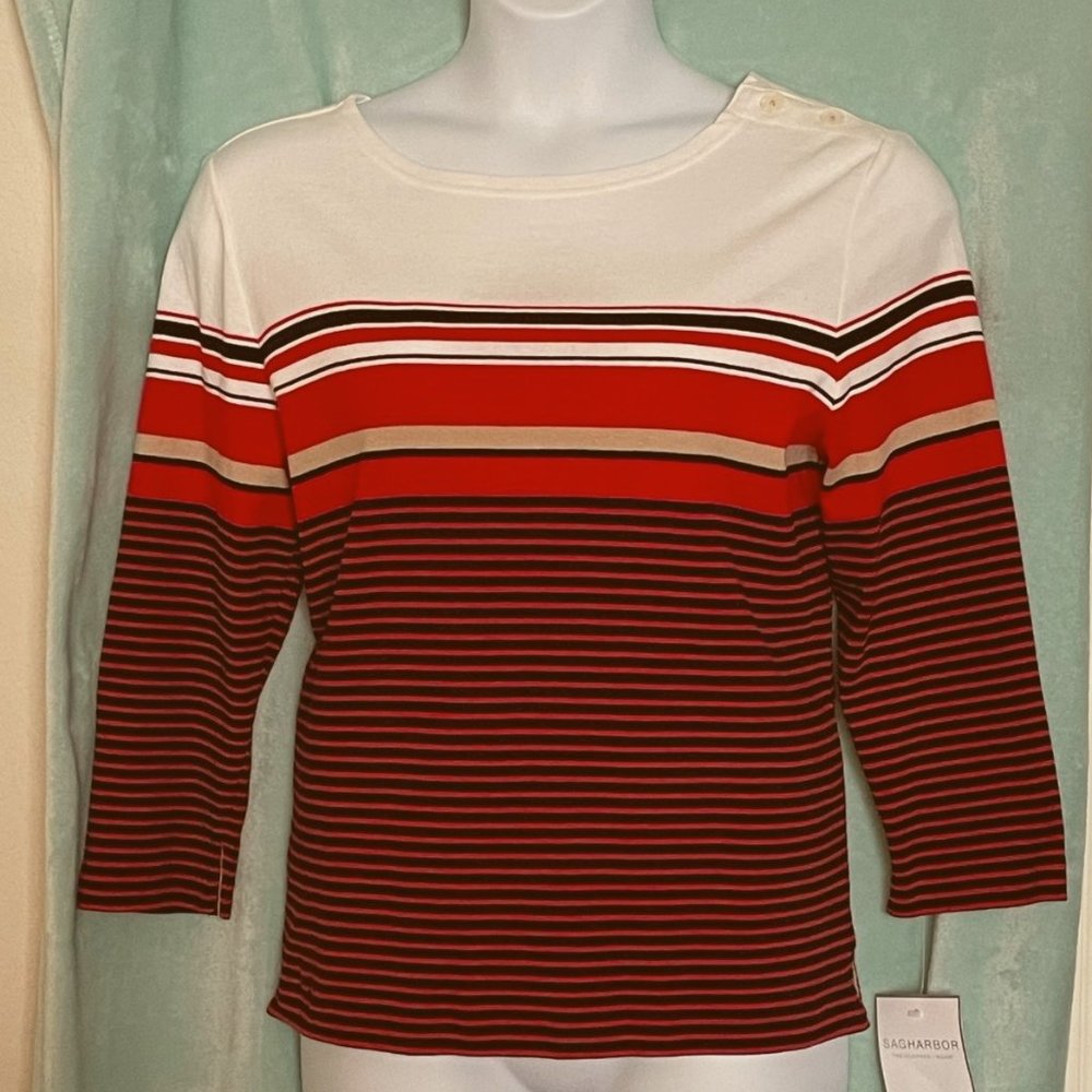 Sag Harbor Light Weight Sweater, Size XL